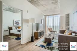 Brand New Rainey Street Condo w/ City and Lake View