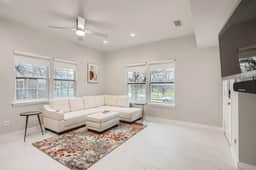 Superb White Modern Farm House
