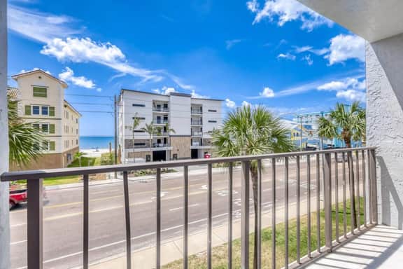 Oceanview Oasis w/ Balcony | Steps to the Sand