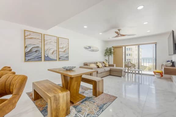 Oceanview Oasis w/ Balcony | Steps to the Sand