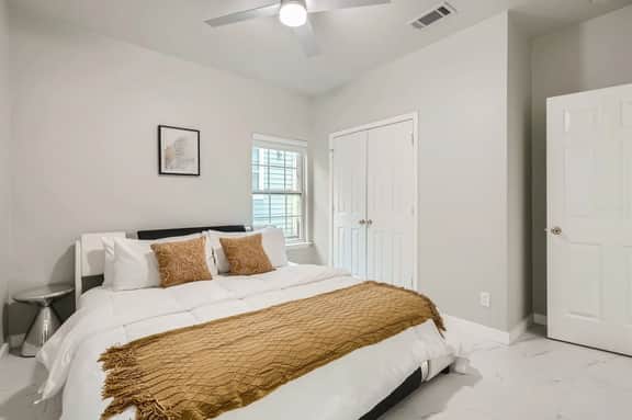 Superb White Modern Farm House